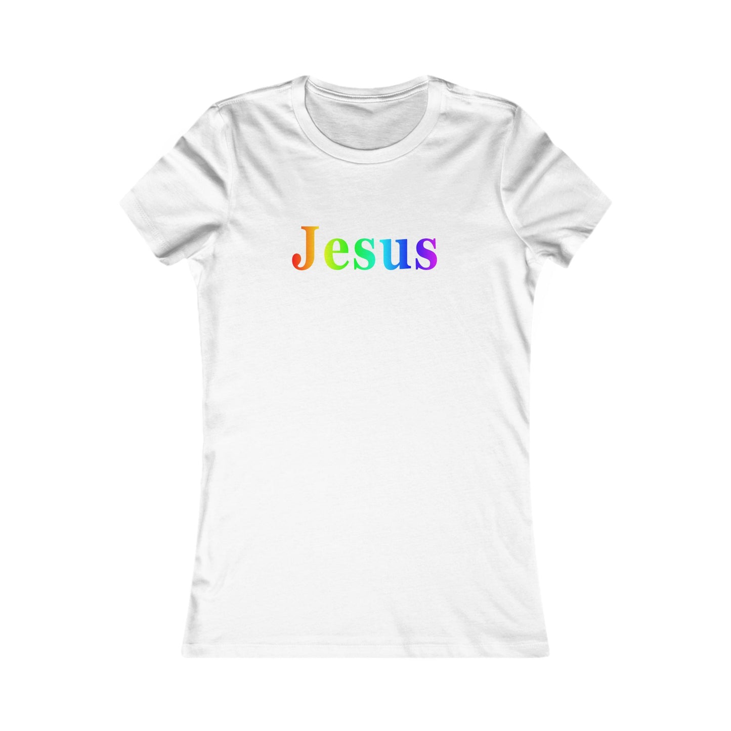 Rainbow Faith Sign Tee