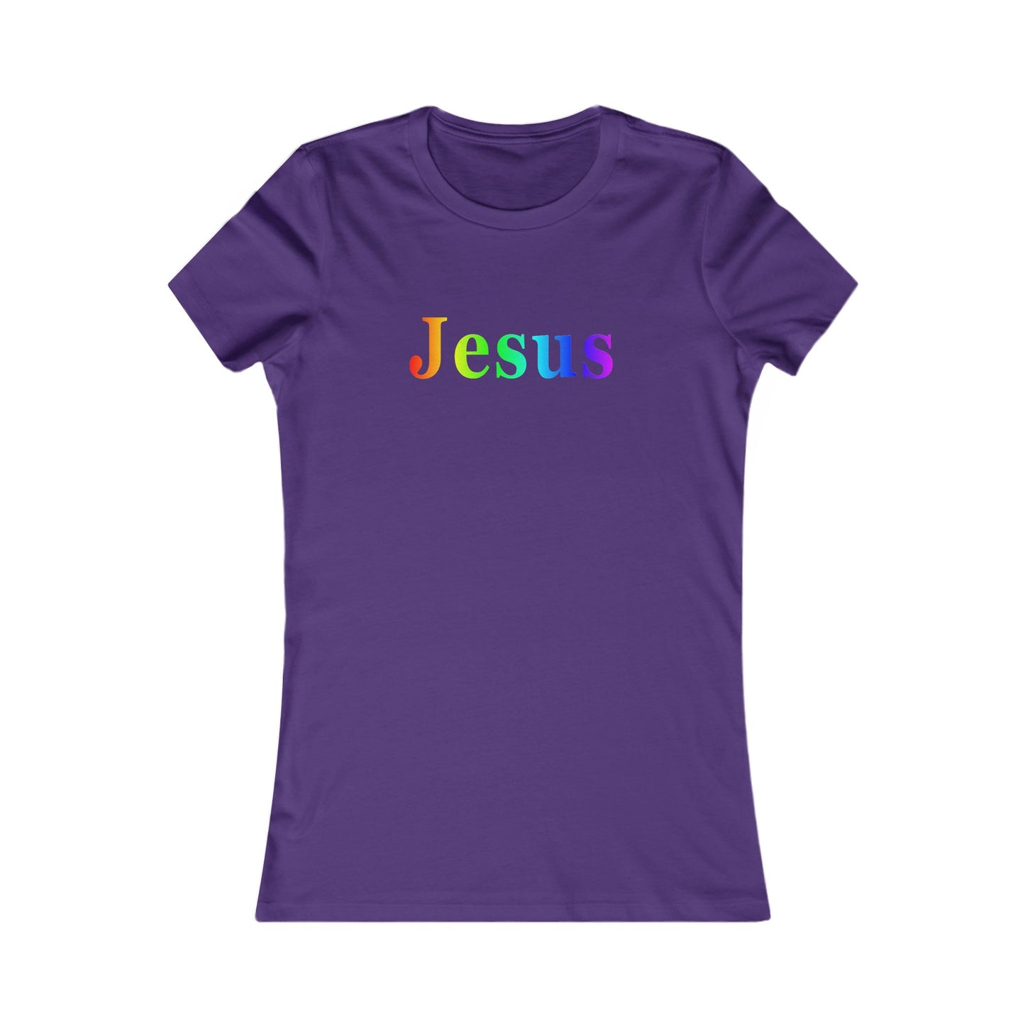 Radiant Rainbow Faith Tee