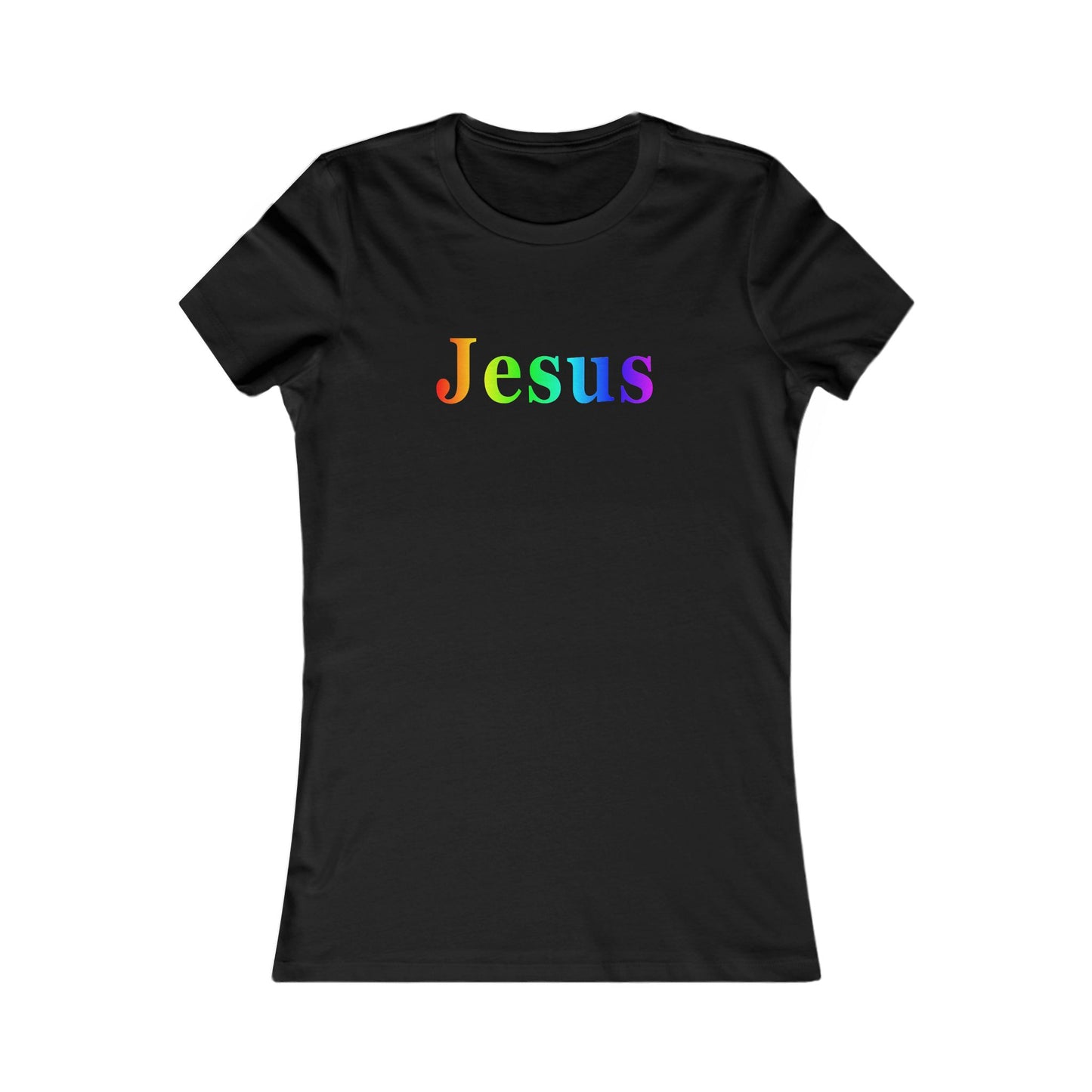 Radiant Rainbow Faith Tee