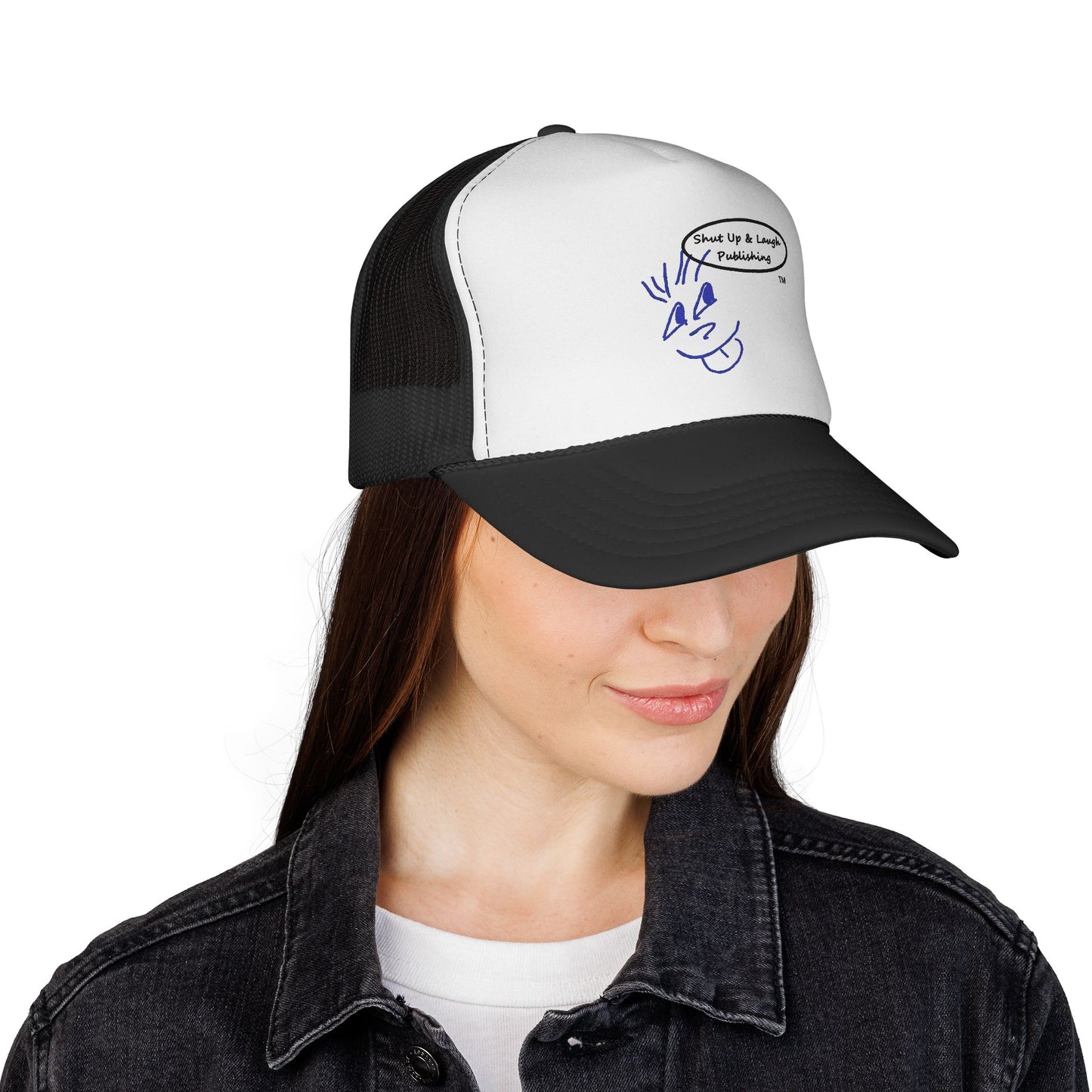 Trucker Cap with Shut Up & Laugh Publishing Logo